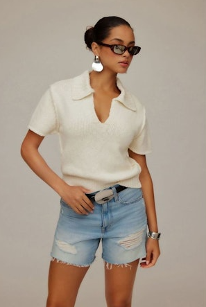 Fifteen Twenty Evie Knit Top