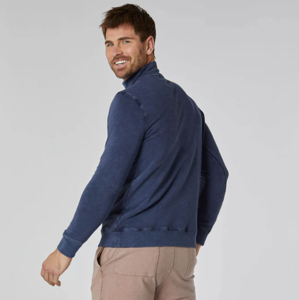 Mododoc San Rafeael 1/4 Zip Mock Neck Overshirt