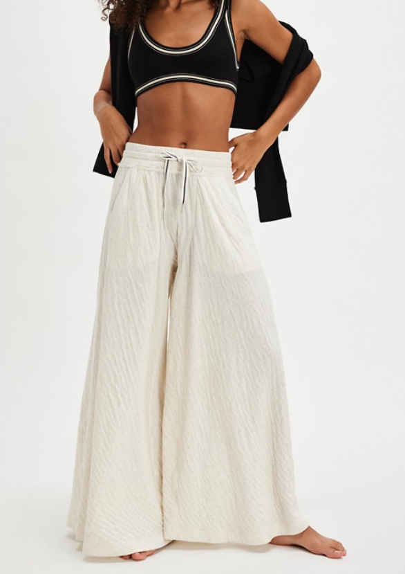 Free People Wait A Minute Wide Leg Pant