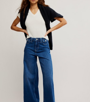 Free People Kellee High Rise Palazzo
