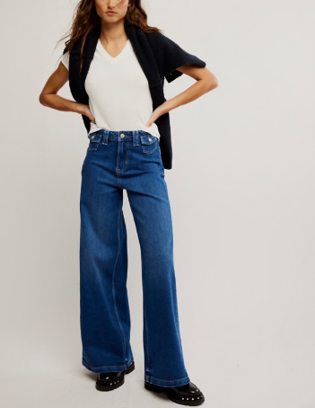 Free People Kellee High Rise Palazzo