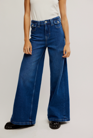 Free People Kellee High Rise Palazzo