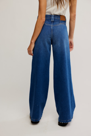Free People Kellee High Rise Palazzo
