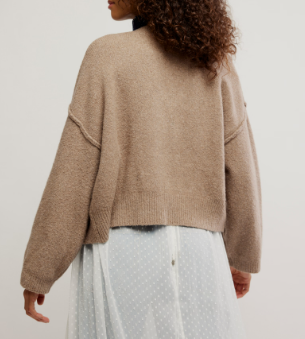 Free People Cool of The Night Cardi