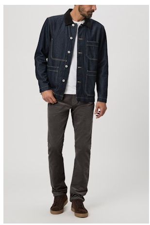 Paige Denim Federal Dark Iron Corduroy Jean