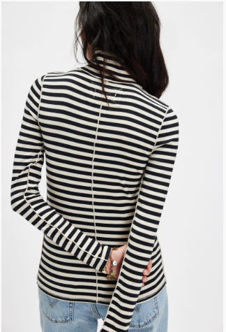 Free People Good Good Turtle Stripe Tee