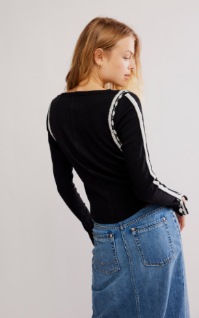 Free People Lost Love Long Sleeve Tee
