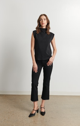 Line Cleo Mock Neck Top