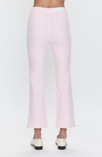 Pistola Lexi Mid Rise Bowed Straight Jean