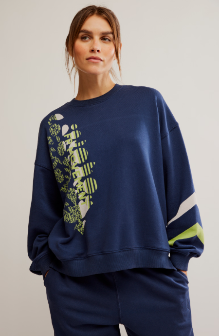 Free People All Star Pull avec logo