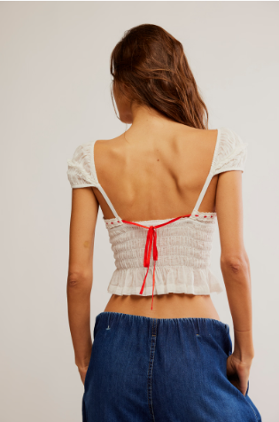 Free People Sweet On You Crop