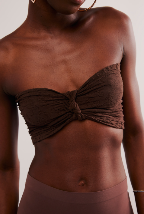 Free People Floral Frills Knotted Bandeau