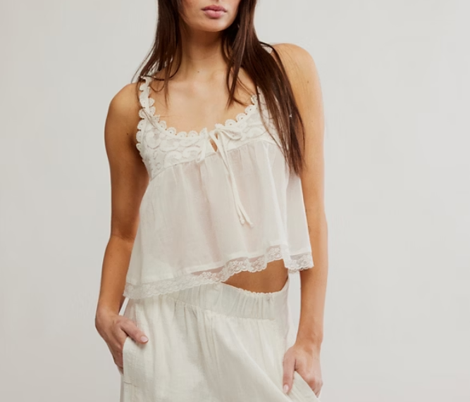 Free People Stevie Lace Tank