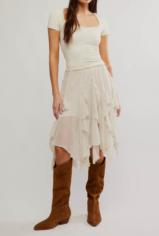 Free People Susanna Midi Skirt