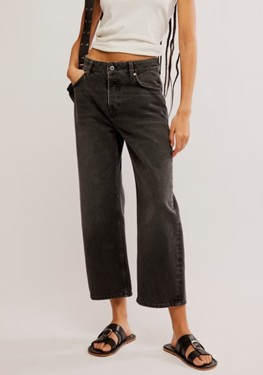 Free People Deep Trance BF Jean