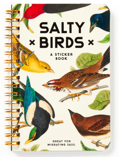 Chronicle Books Sticker Book Salty Birds