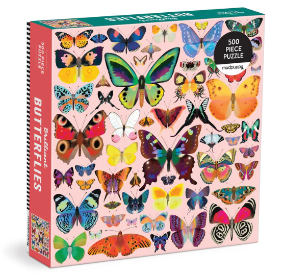 Chronicle Books 500 Brilliant Butterflies Puzzle
