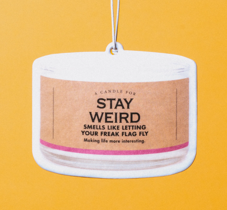 Whiskey River Soap Stay Weird Air Freshener