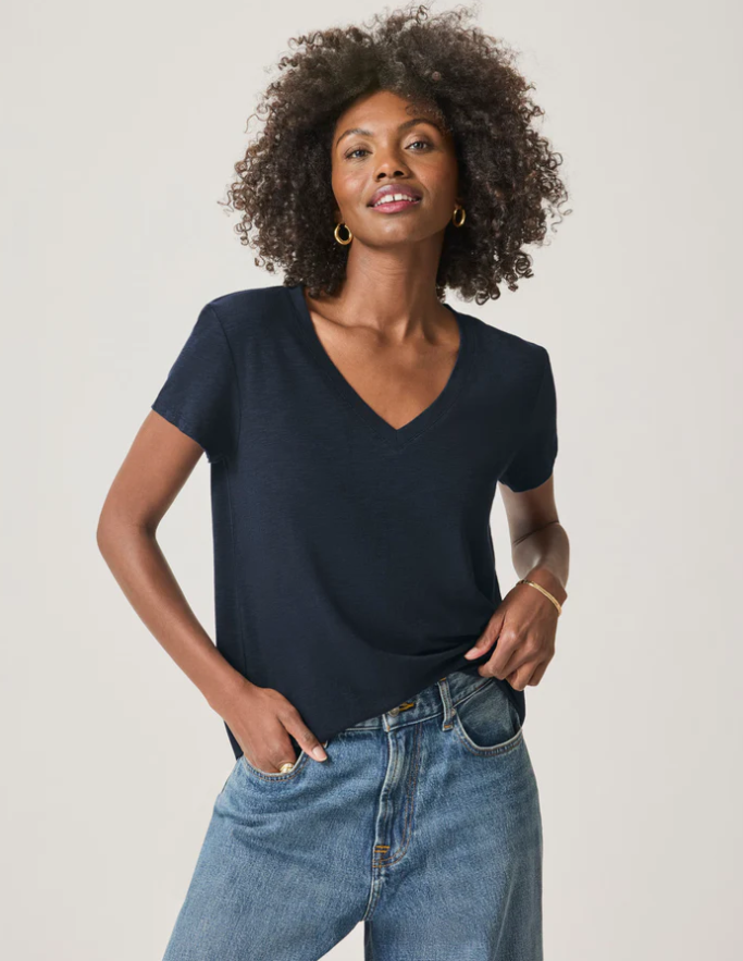 Splendid Faye V-Neck Tee