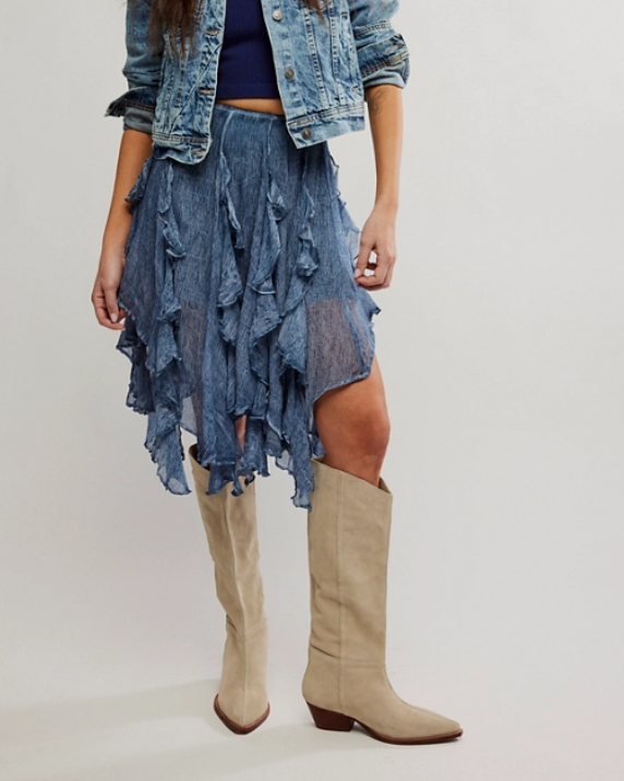 Free People Susanna Midi Skirt
