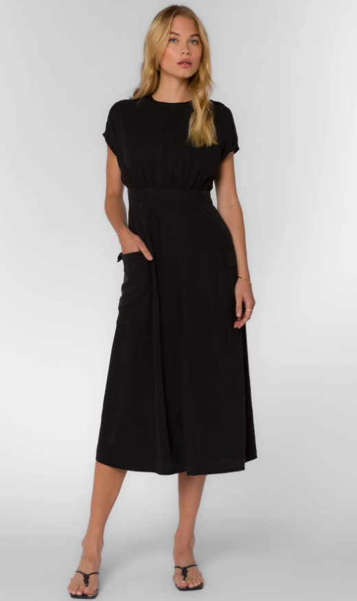 Geneve Black Dress S / Washed Out Black Geneve Black Dress S / Washed Out Black
