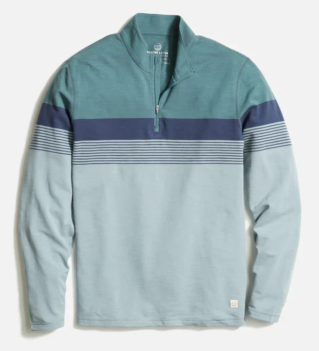 Marine Layer Midweight Air Quarter Zip