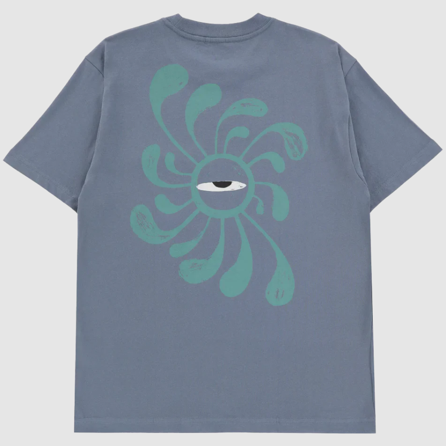 RVCA La Eye Swirl Pocket Short Sleeve Shirt