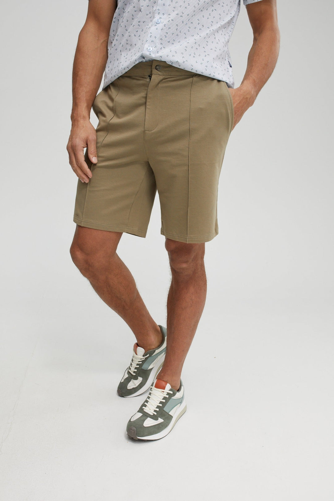 Stone Rose Fleece-Shorts