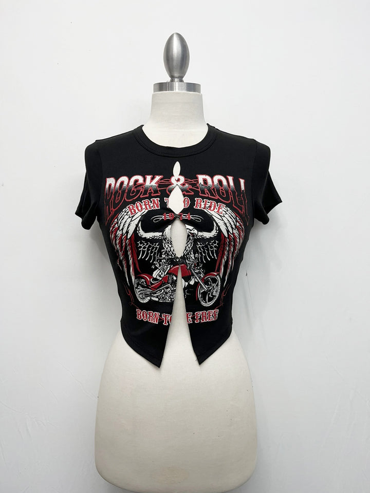 G Mini Rock & Roll Eagle Laser Cut Top