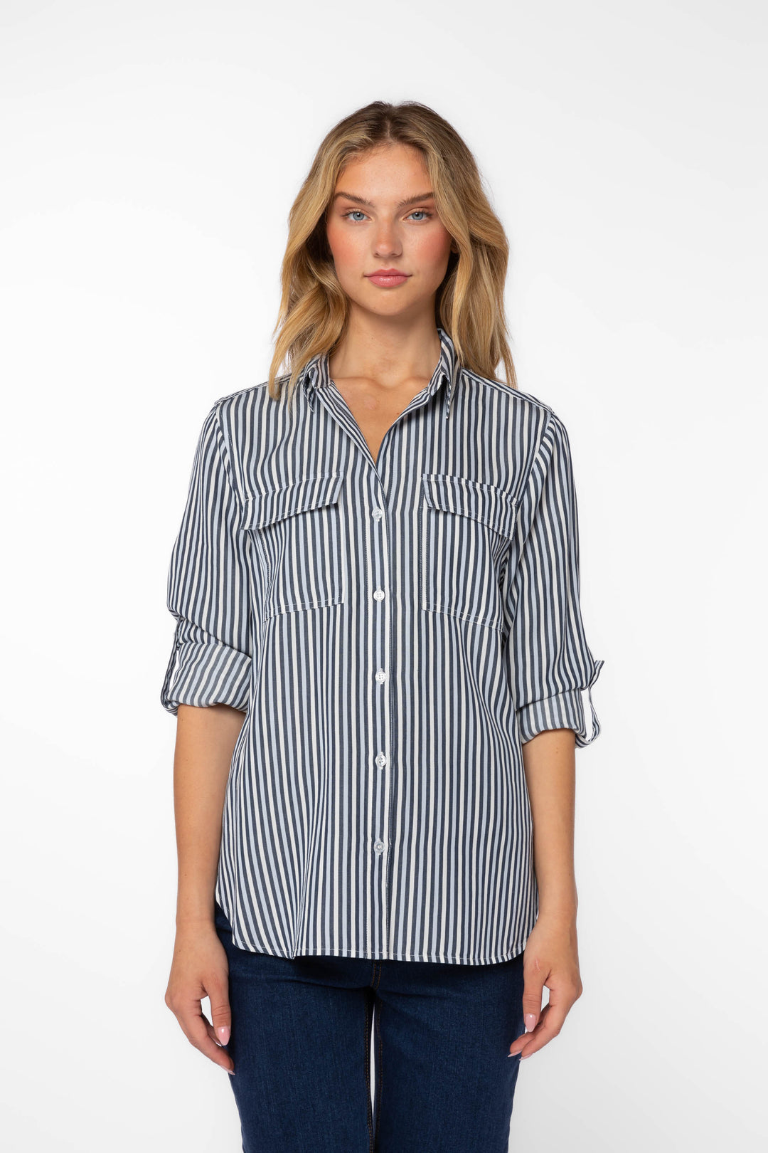 Velvet Heart Talma LS Button Shirt