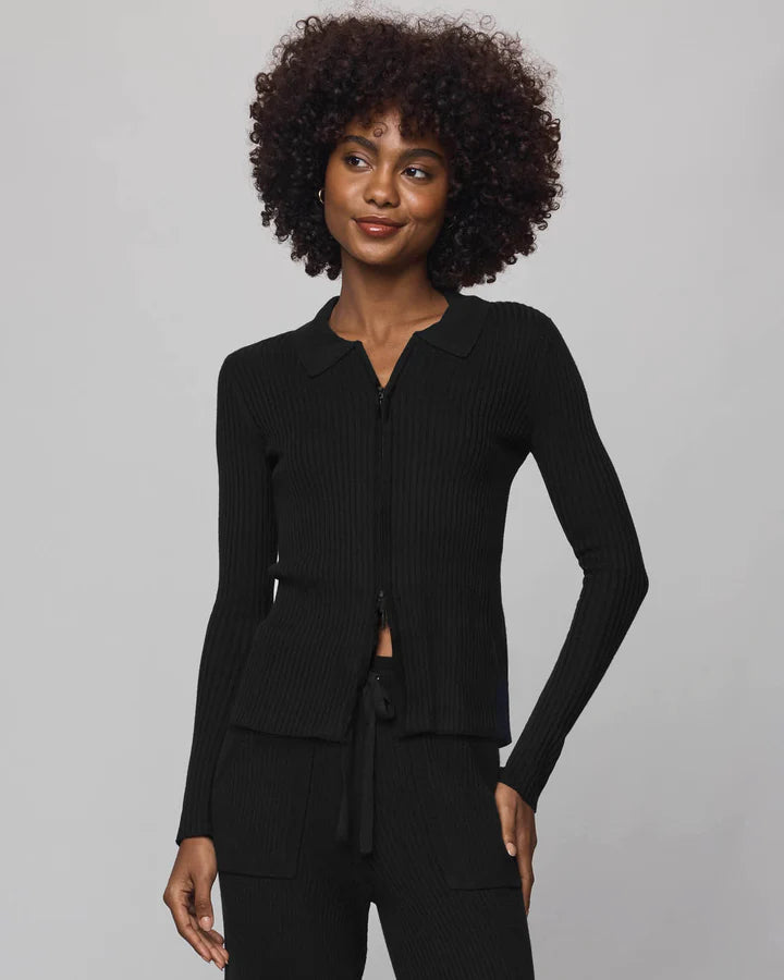 Splendid Georgie Two Zip Sweater