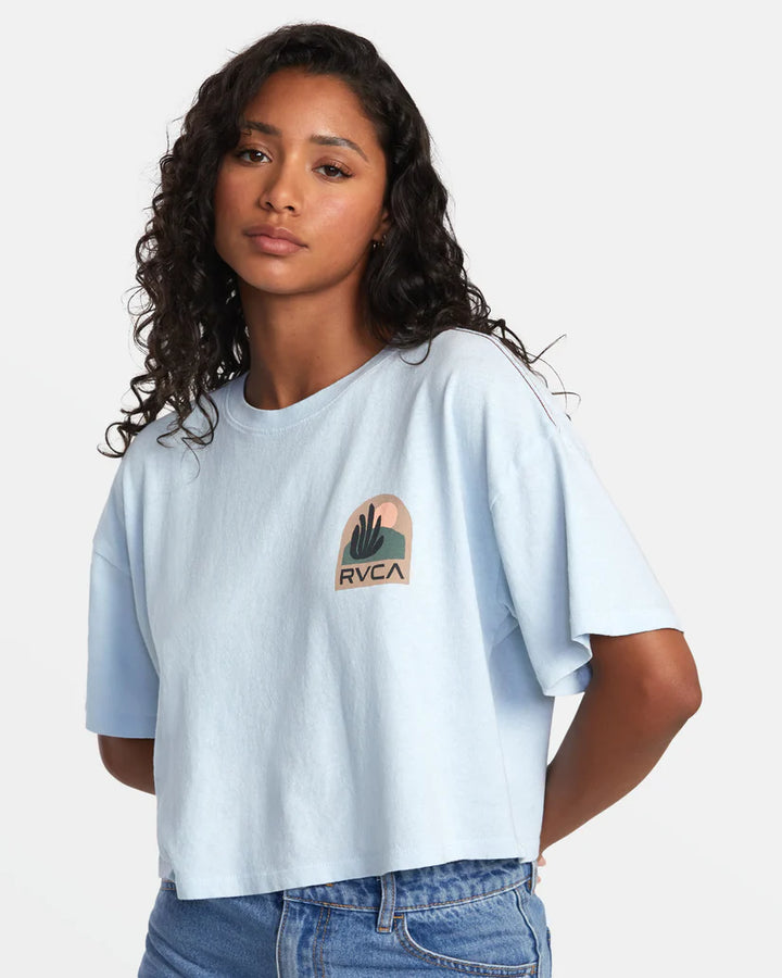 RVCA Boyfriend Crop Tee
