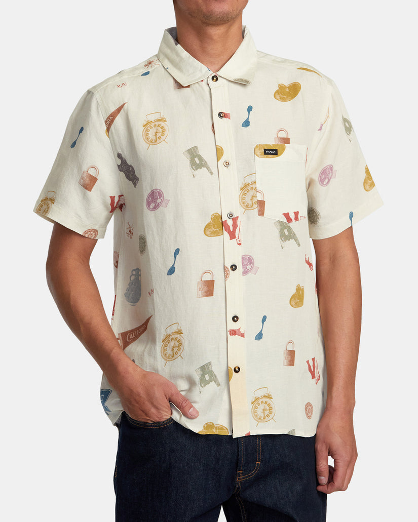 RVCA Artifacts Short Sleeve Shirt