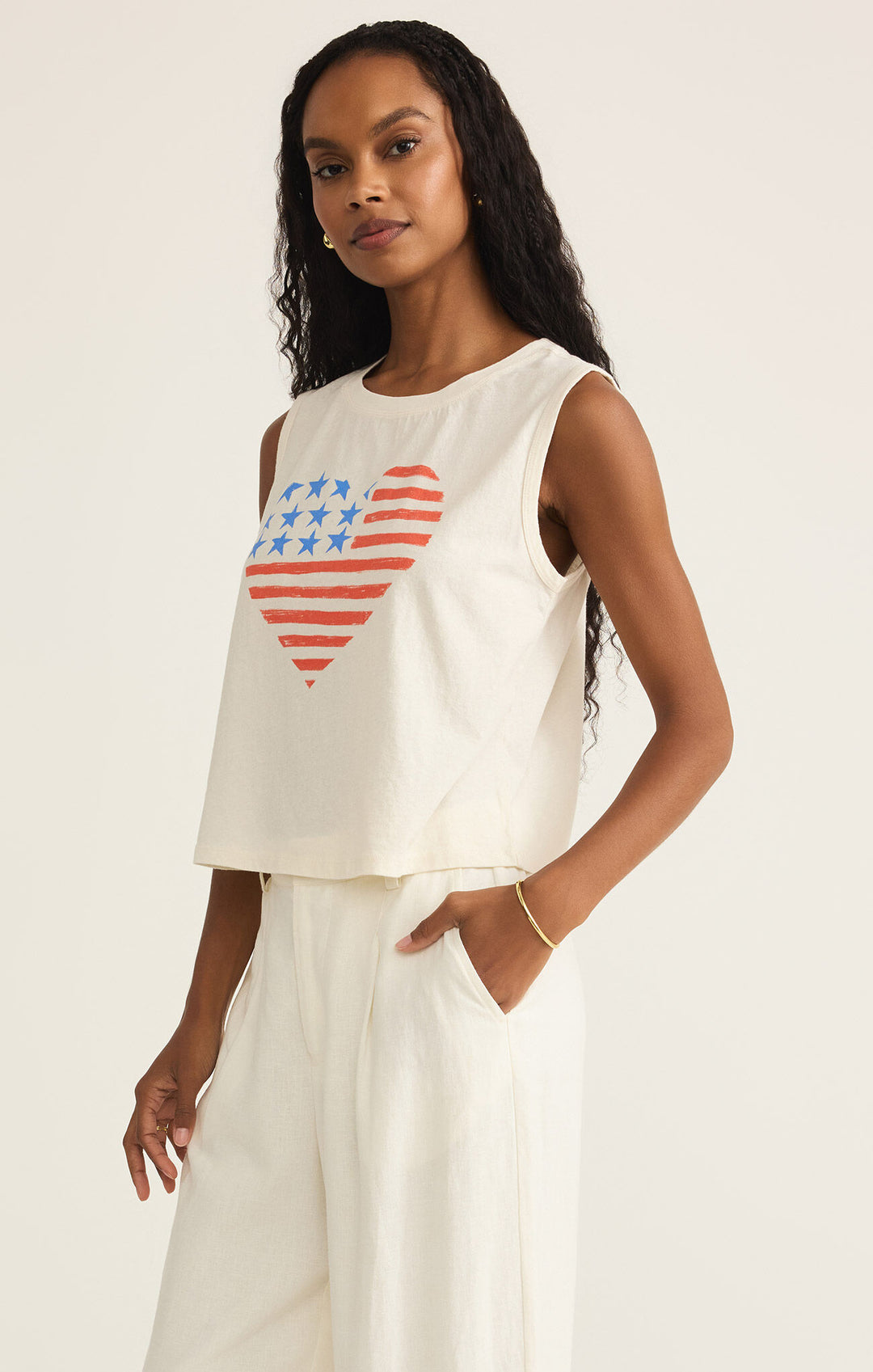 Z Supply Stars & Stripes La Mer Tank