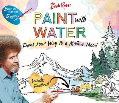 Thunder Bay Press Bob Ross Paint With Water
