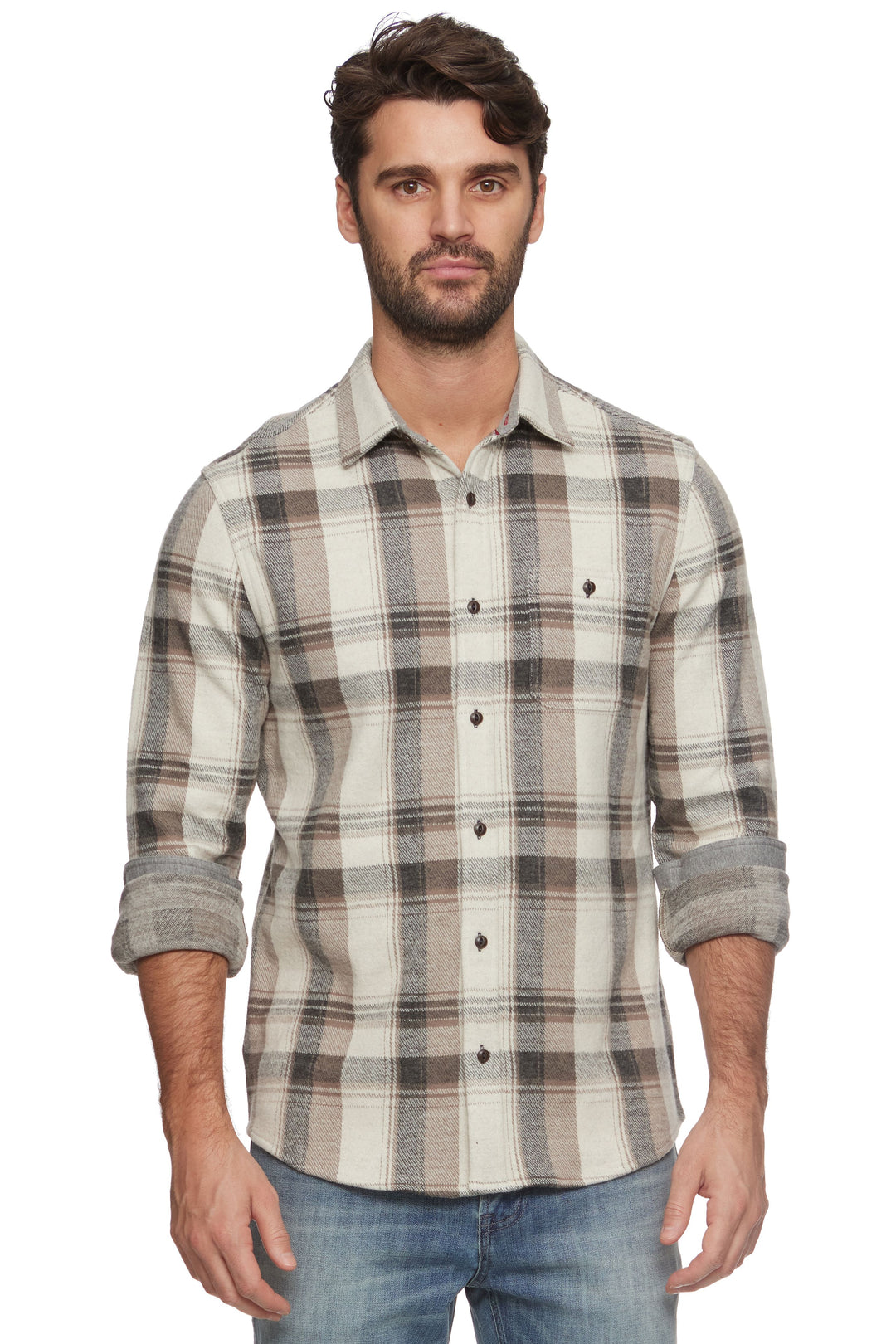 Flag & Anthem Clearbrook LS Hero Knit Flannel