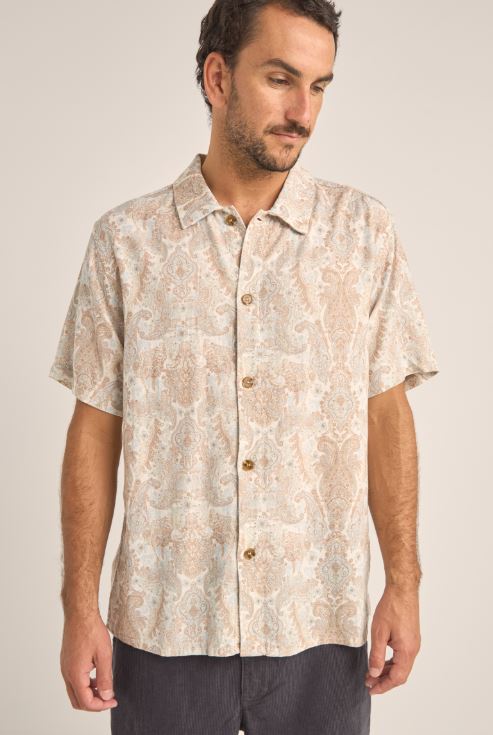Rhythm Jean Paisley Short Sleeve Shirt