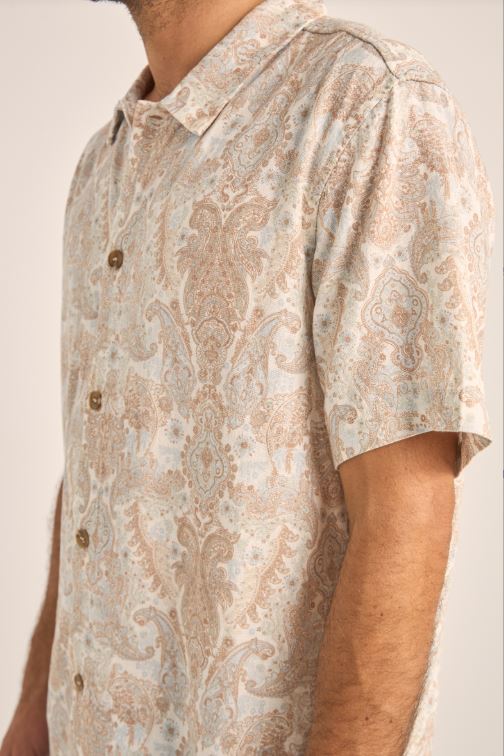 Rhythm Jean Paisley Short Sleeve Shirt