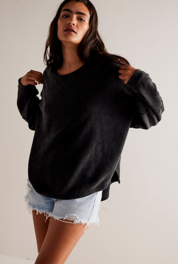 TOTAL ECLIPSE　L/S TEE Free People Total Eclipse Tee – Josie's Boutique
