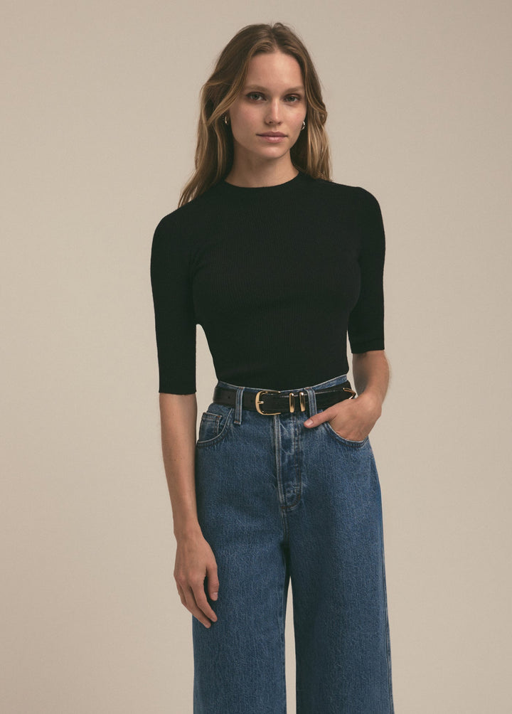 Favorite Daughter The Amelia Crewneck Top