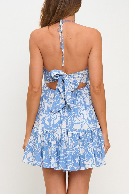 Lovely Day Cotton Print Dress
