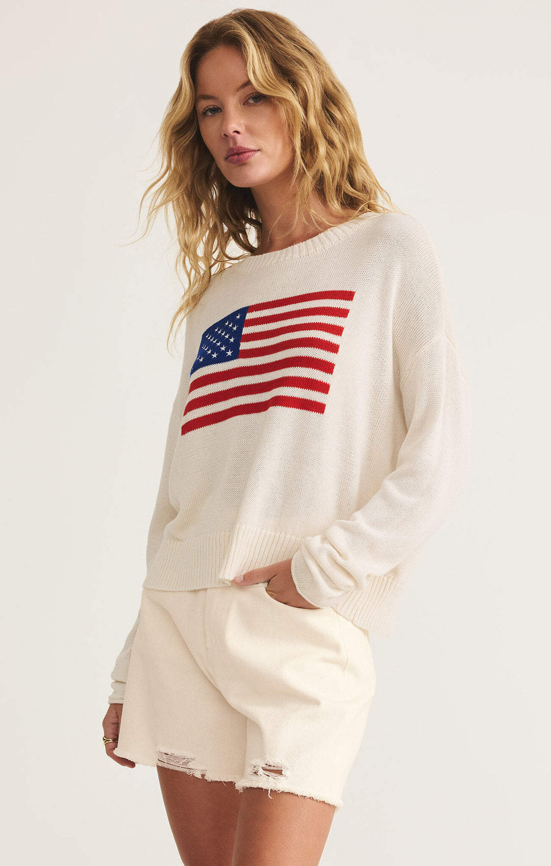 Z Supply Sienna Patriot Sweater