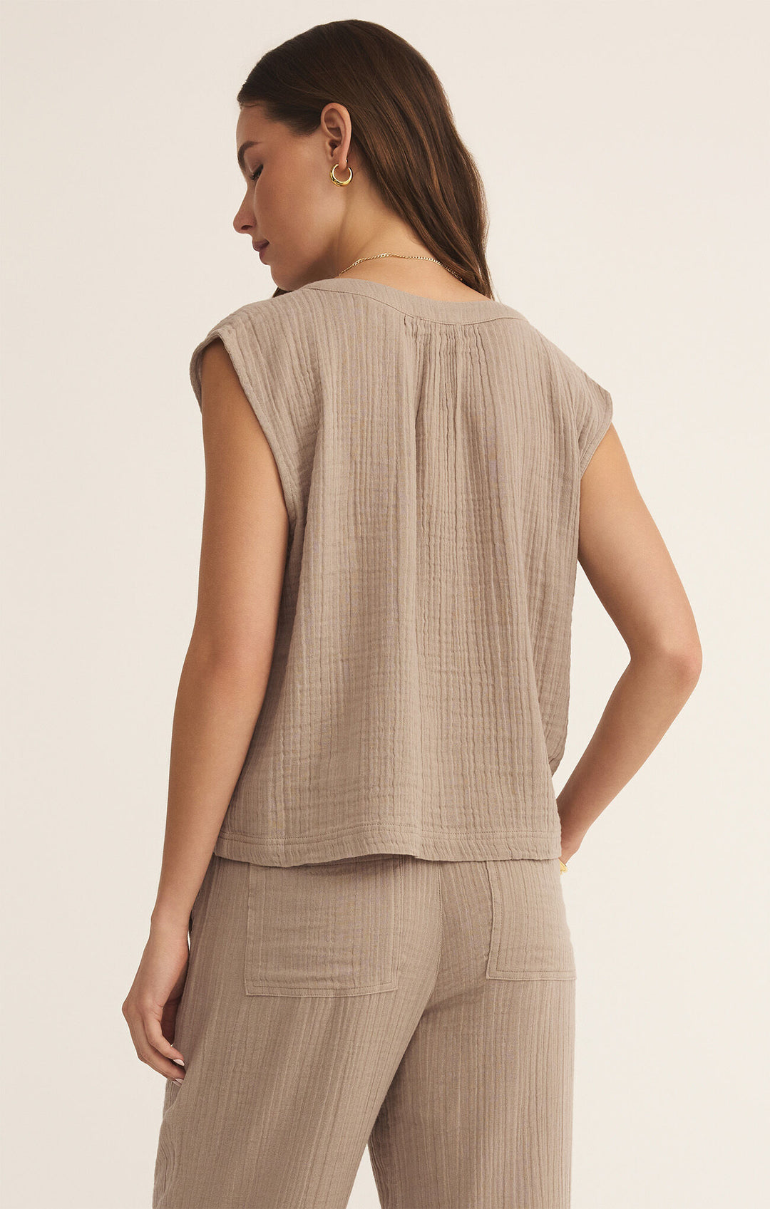 Z Supply Cliffside V-Neck Airy Top