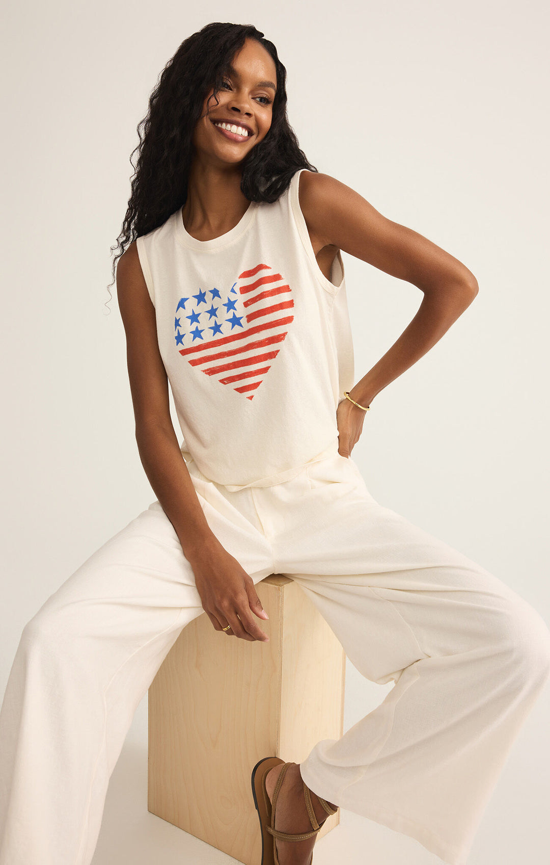 Z Supply Stars & Stripes La Mer Tank