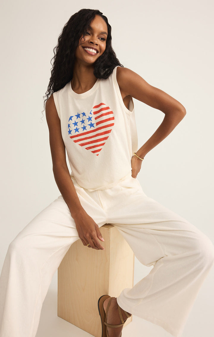 Z Supply Stars & Stripes La Mer Tank