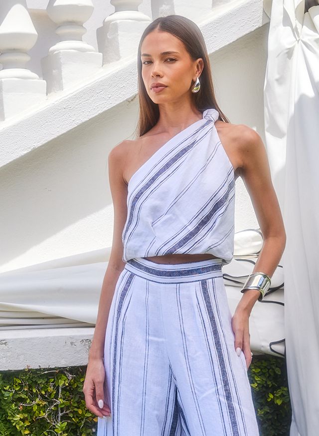 Fifteen Twenty Vanita One Shoulder Top