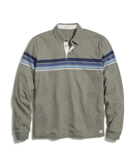 Marine Layer Heavy Slub Rugby Polo