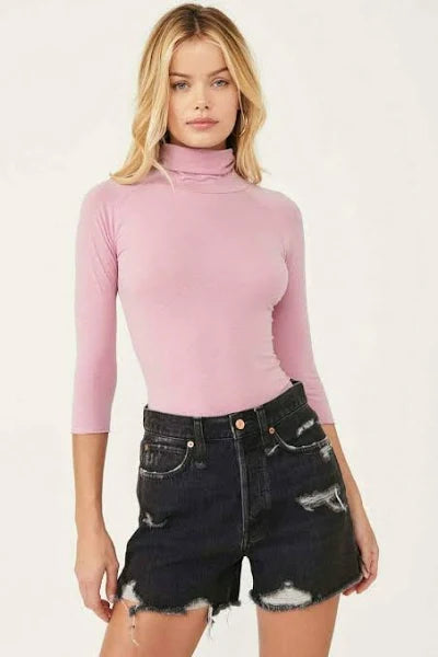 Modernes Rollkragenoberteil von Free People
