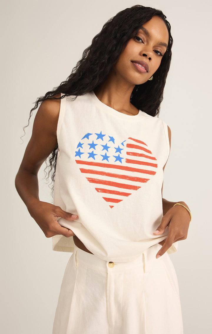 Z Supply Stars & Stripes La Mer Tank