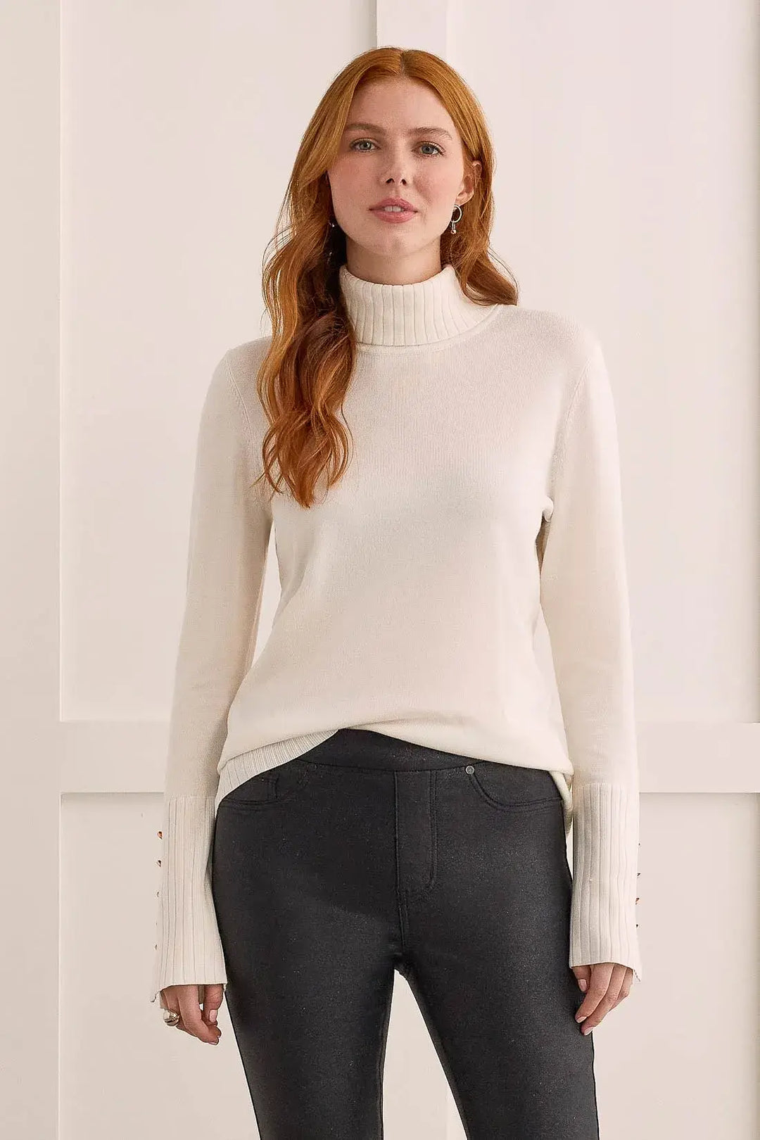 Pull Col Roulé Tribal L/S